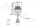 Water level sensor optical analogue